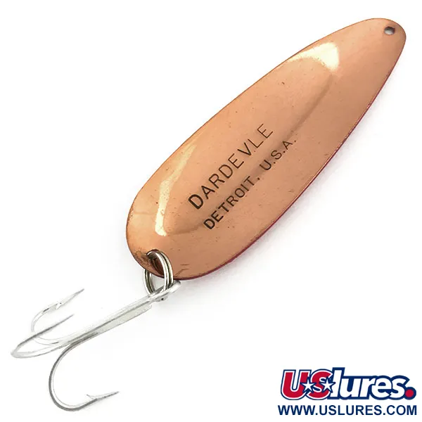 Eppinger Dardevle Ondulante, Rosso/Bianco/Rame, 28g, Vintage, #8957