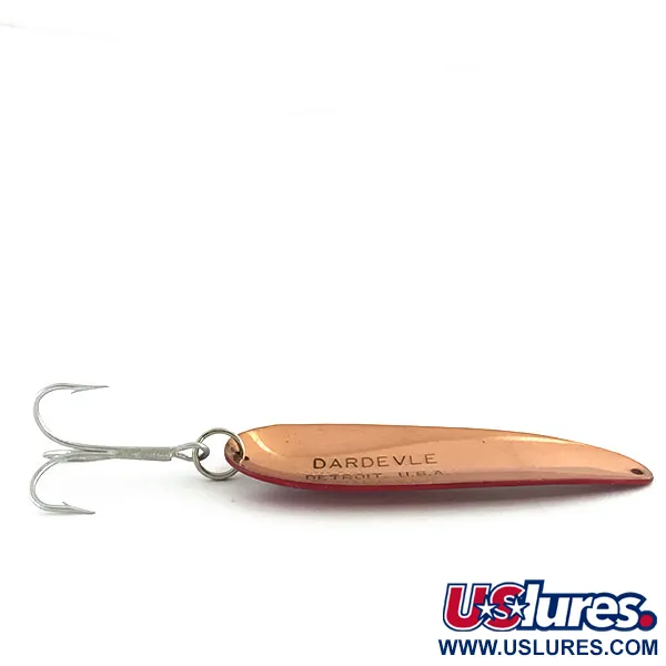 Eppinger Dardevle Ondulante, Rosso/Bianco/Rame, 28g, Vintage, #8957