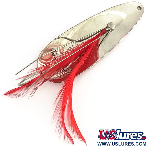 Eppinger Weedless Dardevle Ondulante, Rosso/Bianco/Nickel, 28g, Antialga, #8958