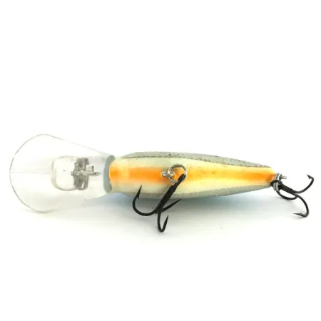 Excalibur Bomber Bill Dance Fat Fingerling Crankbait, Blu-Argento, 12g, #8962