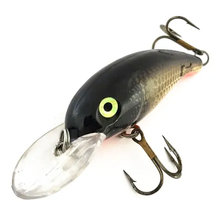 Mann's M35 Crankbait Profondità, Nero Oro Arancio, 11g, Rattling, #8970