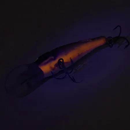 Mann's M35 Crankbait Profondità, Nero Oro Arancio, 11g, Rattling, #8970