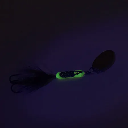 Worden’s Original Rooster Tail Rotante, Gold, 3.6g, Coda Piumata, #8972