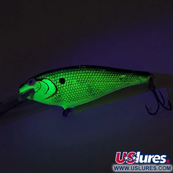 Mister Twister Sportfisher UV Crankbait, Chartreuse, 7g, UV, #8975