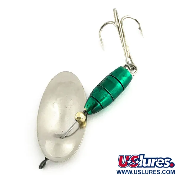 Cucchiaino Panther Martin 9, Nichel / Verde, 11g, Rotante inline, #8988