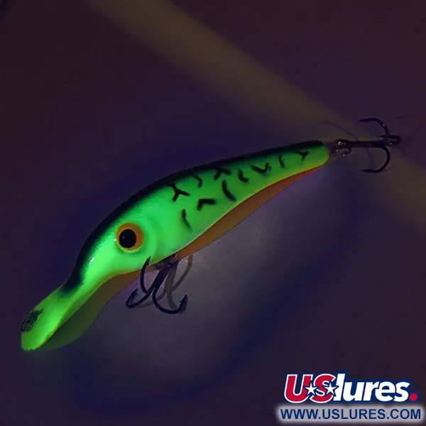 Lindy Shadling UV Crankbait, Fire Tiger, 12g, Finitura UV, #8990