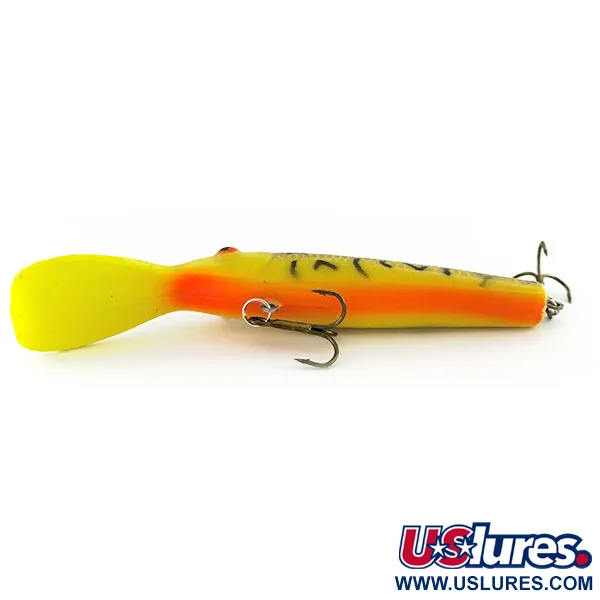 Lindy Little Joe Master's Series Baitfish UV, Tigre Giallo/Marrone, 12g, #8991