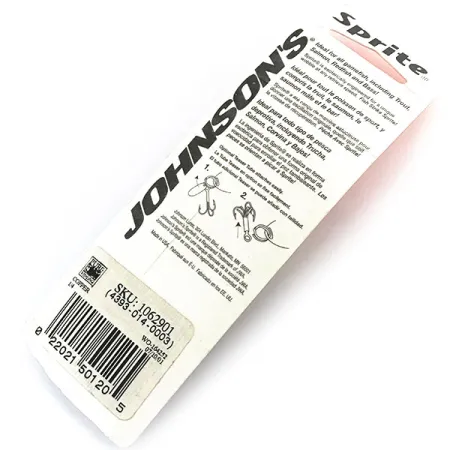 Johnson Sprite Ondulante, Rame, 7g, Teaser Tube, #8994