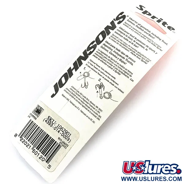 Johnson Sprite Ondulante, Rame, 7g, Teaser Tube, #8994