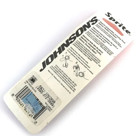 Johnson Sprite Gold Plated Ondulante, Oro 24 carati, 14g, #8995