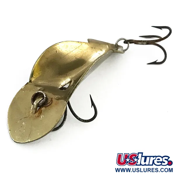 Buck Perry Spoonplug Ondulante, Ottone, 7g, Controllo Fondo, #9000