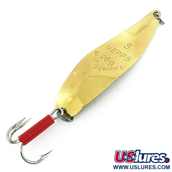 Mepps Syclops 3 Custom Ondulante, Gold / Green / Red, 26g, #9009