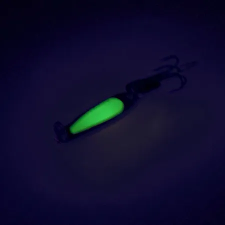 Bay de Noc Swedish Pimple UV Esca Jig, Nichel/Chartreuse, 2g, #9013