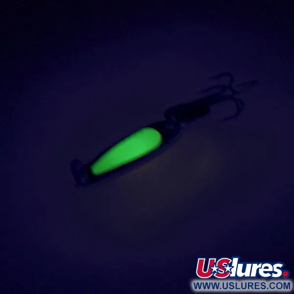 Bay de Noc Swedish Pimple UV Esca Jig, Nichel/Chartreuse, 2g, #9013