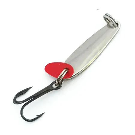 Bay de Noc Swedish Pimple UV Esca Jig, Nichel/Chartreuse, 2g, #9013