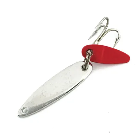 Bay de Noc Swedish Pimple Ondulante, Nichel, 2g, paletta rossa, #9014