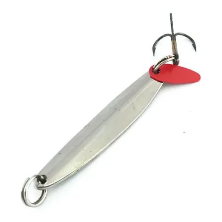 Bay de Noc Swedish Pimple Spoon, Nickel/Verde, 6g, Paletta, #9016