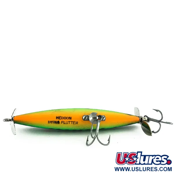 Heddon Dying Flutter Esca Superficie, Fire Tiger, 11g, Eliche, #9022