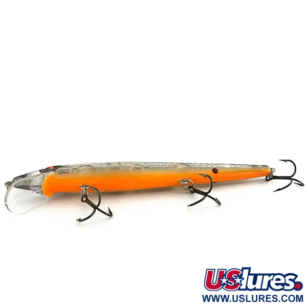 Smithwick Suspending Rattlin’ Rogue Jerkbait, Argento/Arancio, 10g, #9037