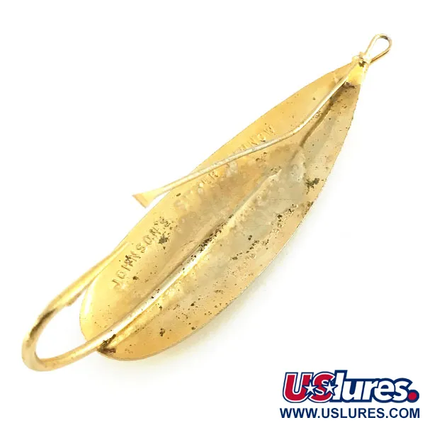 Johnson Weedless Johnson Silver Minnow Ondulante, Oro, 21g, Antialga, #9046