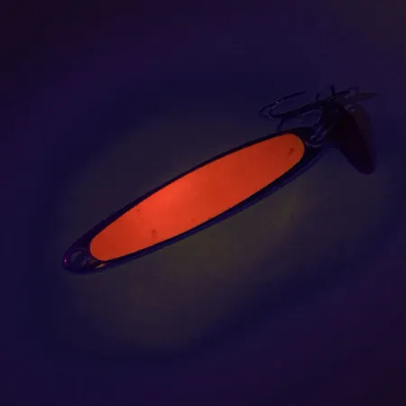 Bay de Noc Swedish Pimple UV Cucchiaino, Nickel / Orange, 6g, UV, #9051