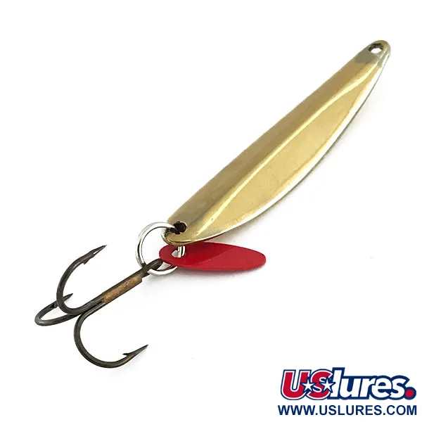 Bay de Noc Swedish Pimple Jig Verticale, Oro, 14g, Nastro Holo, #9053