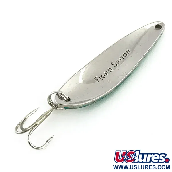Acme Fiord Spoon Ondulante, Nichel / Verde, 7g, Vintage, #9066