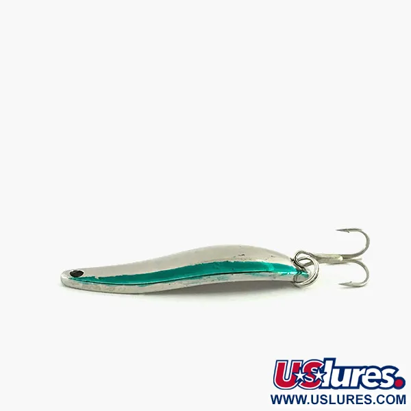 Acme Fiord Spoon Ondulante, Nichel / Verde, 7g, Vintage, #9066