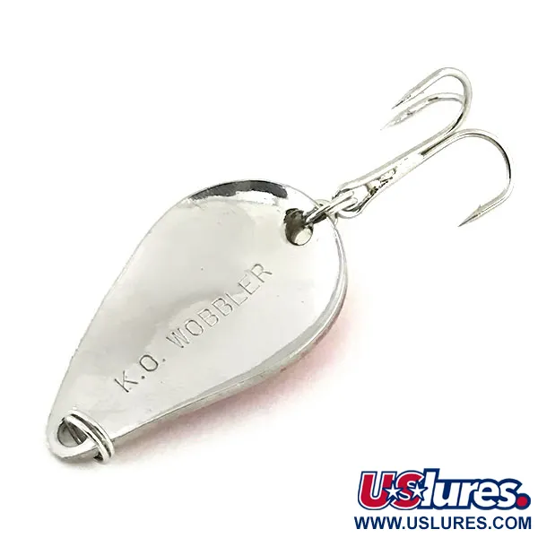 Acme K.O. Wobbler Ondulante, Nichel / Rosso, 7g, Sonic Flipper Tail, #9079