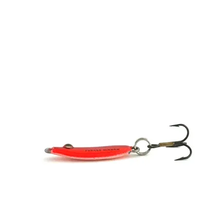 Northland Forage Minnow Jigging Spoon, Rosso / Rosa, 3g, Glow, #9083