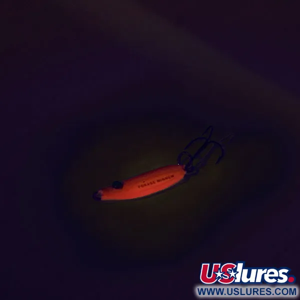Northland Forage Minnow Jigging Spoon, Rosso / Rosa, 3g, Glow, #9083