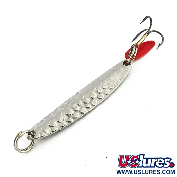 Bay de Noc Swedish Pimple Jig, Nickel Martellato, 6g, #9084