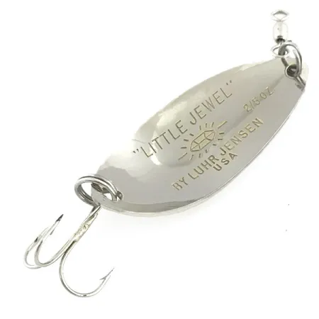 Luhr Jensen Little Jewel Ondulante, Nichel martellato, 14g, #9085
