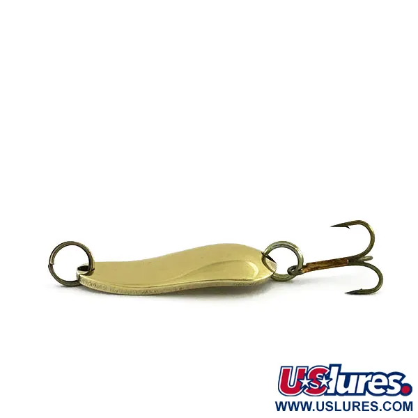 Pecos River Spinno-King 00 Ondulante, Oro, 7g, Vintage, #9086