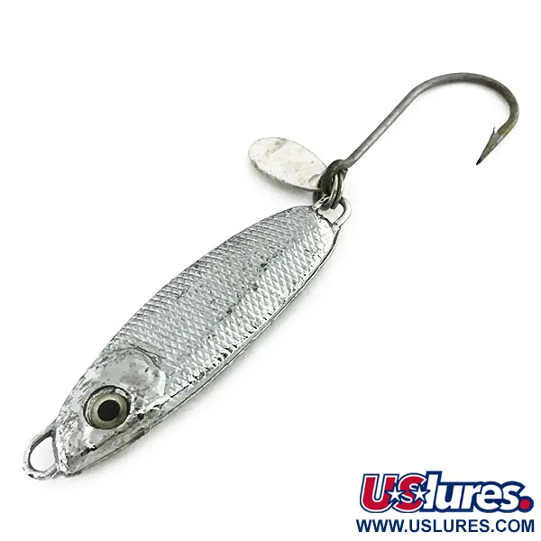Luhr Jensen Crippled Herring Cucchiaino, Nichel, 14g, Squame, #9108