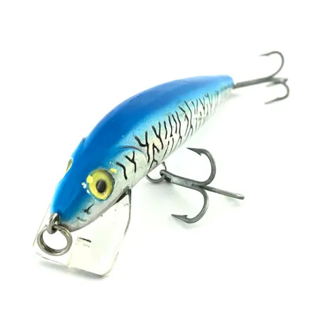 The Producers Roscoe's Shiner No. 5 Minnow, Rainbow Tiger, 11g, #9114