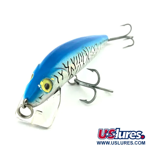 The Producers Roscoe's Shiner No. 5 Minnow, Rainbow Tiger, 11g, #9114
