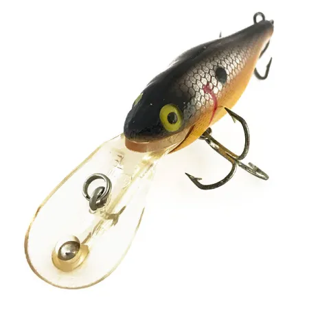 Rebel Double Deep Shad Deep Diver, Giallo / Grigio, 11g, Motivo Scaglie, #9127