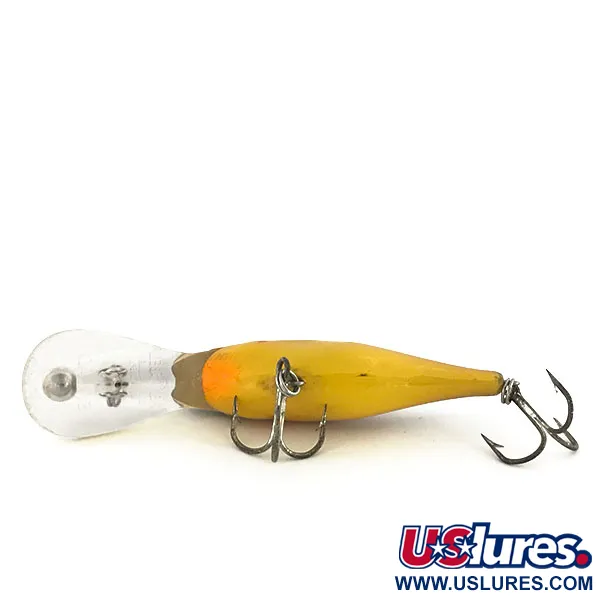 Rebel Double Deep Shad Deep Diver, Giallo / Grigio, 11g, Motivo Scaglie, #9127