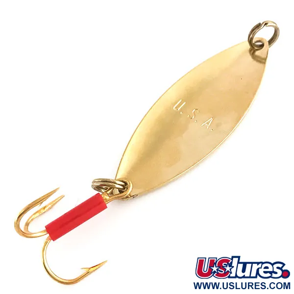 Mepps Spoon 2 Cucchiaino, Oro, 9g, Foglia salice, #9157