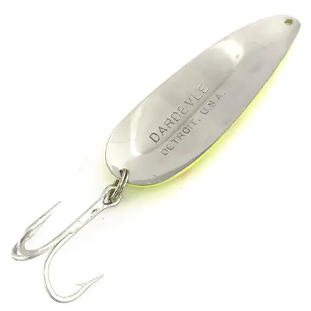 Eppinger Dardevle UV Ondulante, Giallo/Rosso/Nickel, 28g, UV, #9163