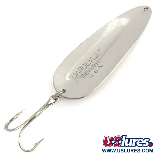 Eppinger Dardevle Ondulante, Nickel, 28g, Azione Oscillante, #9164