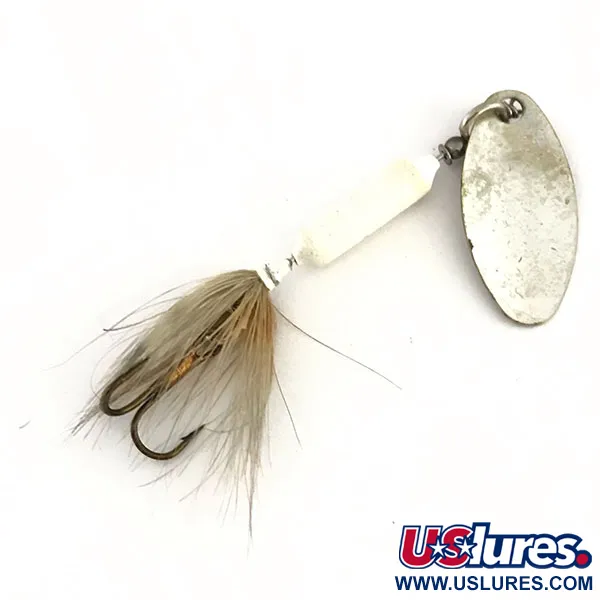 Yakima Bait Worden’s Original Rooster Tail, 3,6g Bianco / Argento, Cucchiaino Rotante #9170