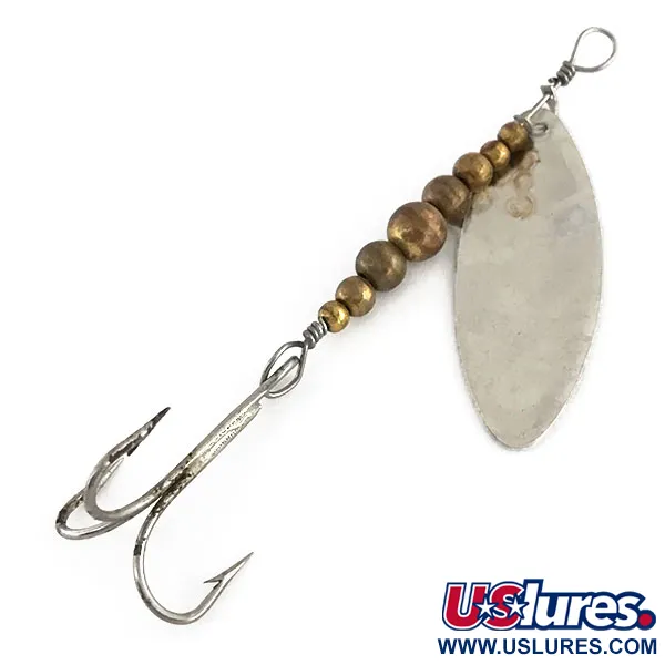 Cucchiaino Renosky Lures Swiss Swing, Argento/Ottone, 4g, Scaglie, #9171