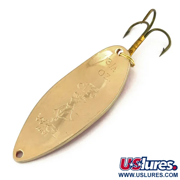 Seneca Little Cleo (Hula Girl) Ondulante, Rosso / Oro, 21g, Vintage, #9173