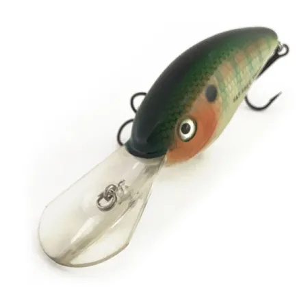 Excalibur Bomber Bill Dance Fat Free Crankbait, Verde, 14g, Suspending, #9183