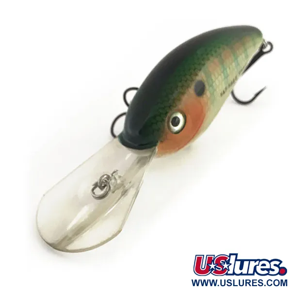 Excalibur Bomber Bill Dance Fat Free Crankbait, Verde, 14g, Suspending, #9183