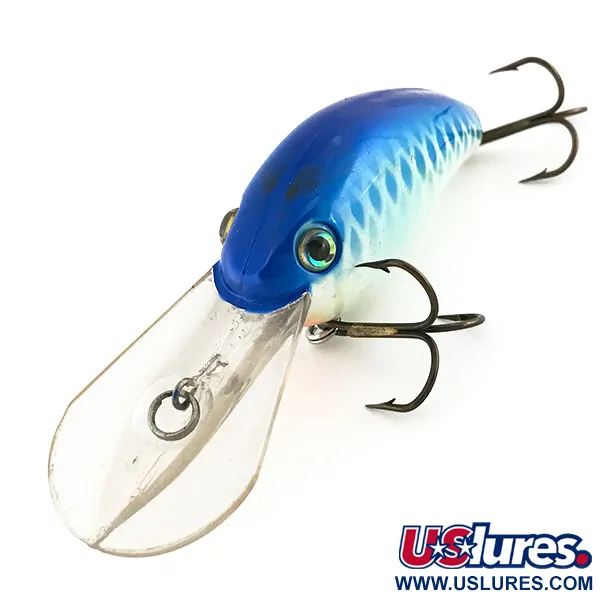 Strike King Pro Model 5XD Crankbait, Blu/Bianco, 18g, Deep Diver, #9184