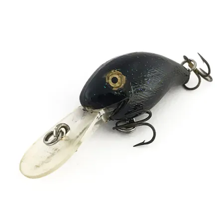 Rebel Deep Teeny R Crankbait Profondità, Nero, 7g, Paletta, #9185