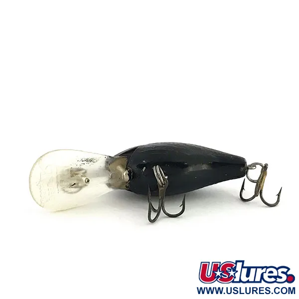 Rebel Deep Teeny R Crankbait Profondità, Nero, 7g, Paletta, #9185